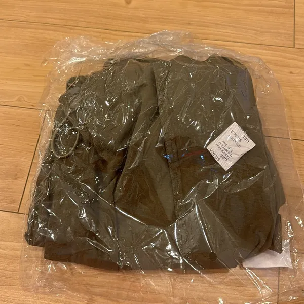 Tia Cargo Midi Skirt in Khaki - Image 3