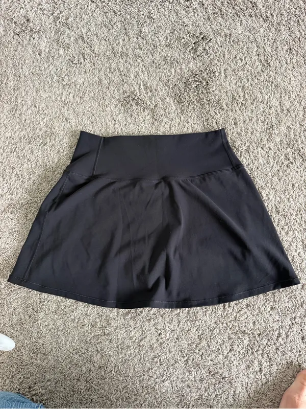 Vuori Volley Skirt Size Small Black High Rise Tennis Pickleball Skort VW3005 - Image 3