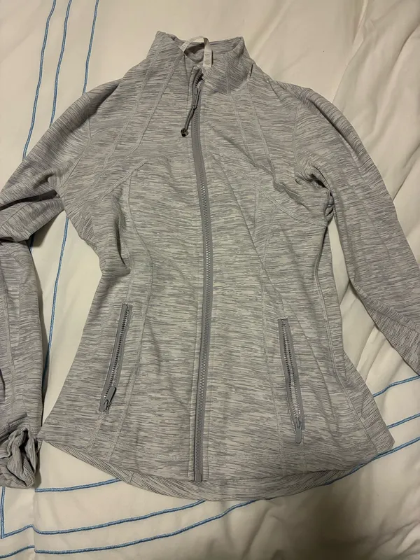 Lululemon Grey Heathered Define Jacket - Image 2