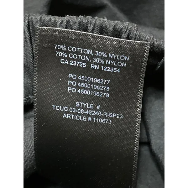 Aritzia TNA Women's Black High Waisted Gym Athletic Jogger Sweat Pants Size M - Image 5