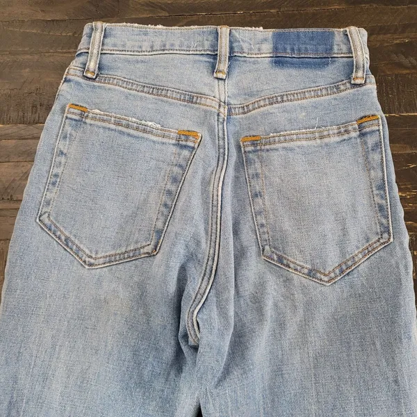 Abercrombie & Fitch The Ankle Straight Ultra High Rise Jeans Denim Women’s 00 - Image 4