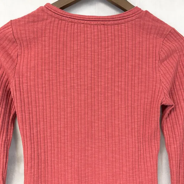 Forever 21 Women Crop Cardigan Size Medium‎ Y2K Coquette Clean Girl Femme Retro - Image 5