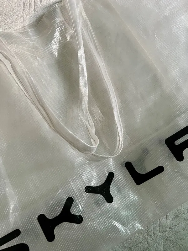 coachella 2026 bieberchella justin bieber skylrk large clear tote shopping bag - Image 2