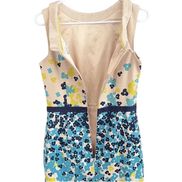 Boden Floral Sleeveless Dress Size 6 - Image 6