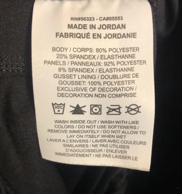 Nike Dri-Fit Black Leggings Large - Image 8