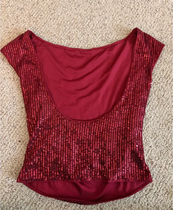 Amazon Sequin open back top - Image 2