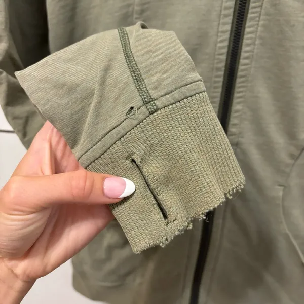 Lululemon On The Daily Hoodie Heathered Fatigue Fog - Image 11