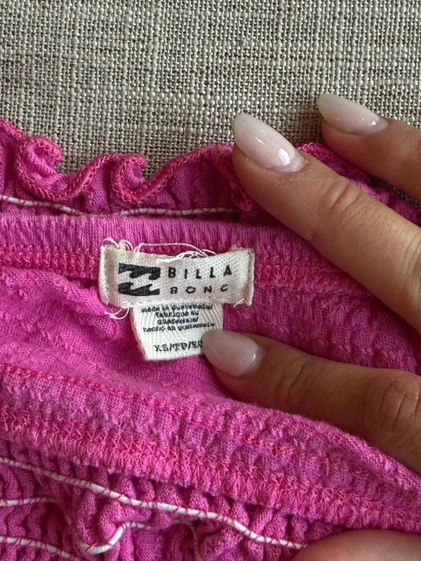 Billabong Pink Mini Tank - Image 3