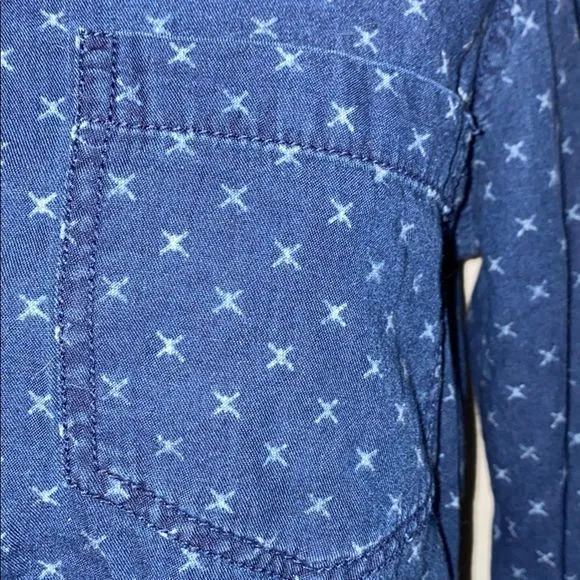 5/$30 🎈 Maurices women’s medium chambray‎ button down blouse - Image 2