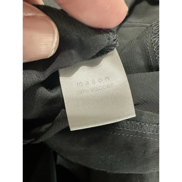 MASON by Michelle‎ Mason Charcoal Grey Cutout Square Neck Skater Mini Dress 4 - Image 8