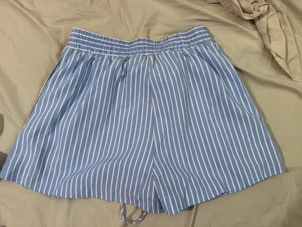 Blue and white striped matching set - Image 6
