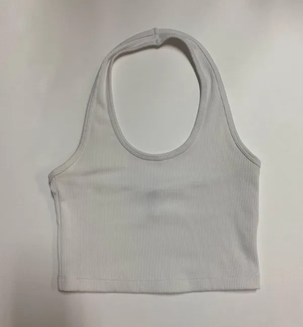 Divided H&M White Halter Top - Image 2