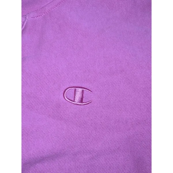 Barbiecore Champion Pink Crewneck Sweatshirt - Classic Large Pullover - Image 2