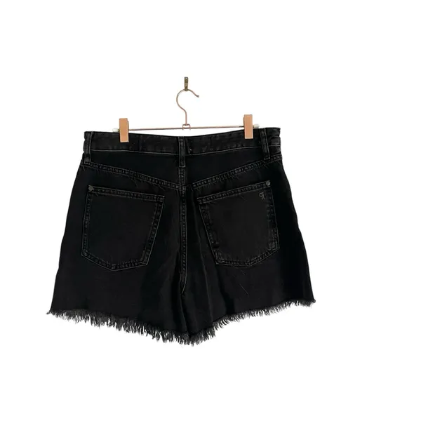 NWT Anthropologie Pilcro Jewel Mesh Denim Shorts Size 29 Distress Festival Rave - Image 4