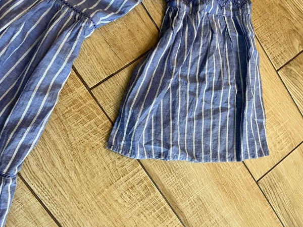 Womens Free People Blue Mini Stripe Dress - XS - Image 3