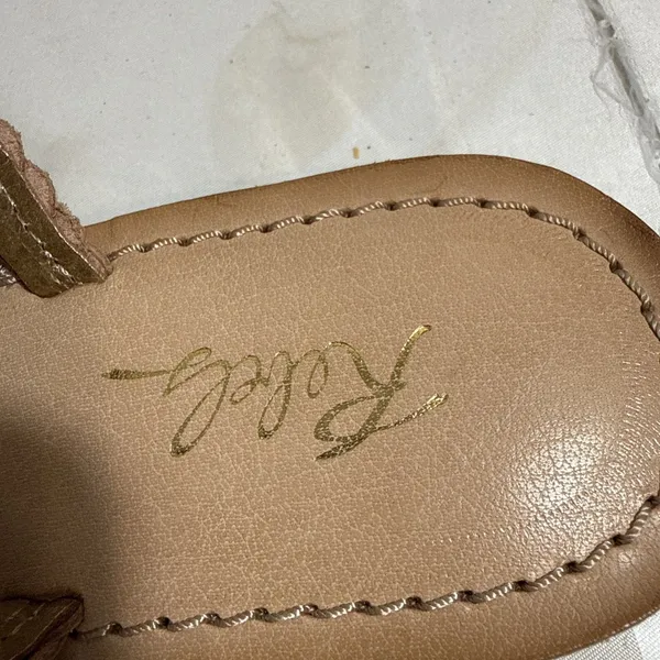 Rebel Sugar RB Baily Sandals Bronz Shoes Womens 6.5M - Image 6