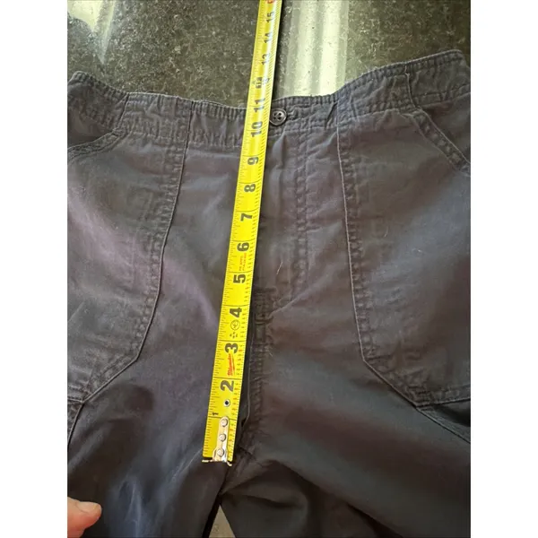 Abercrombie & Fitch Navy Cargo Pants Sz 6 Y2K Vibes Womens - Image 5