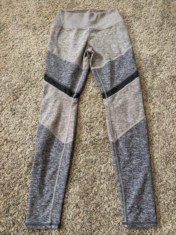 ALO Yoga Alosoft Sheila Color Block Leggings size large - Image 2