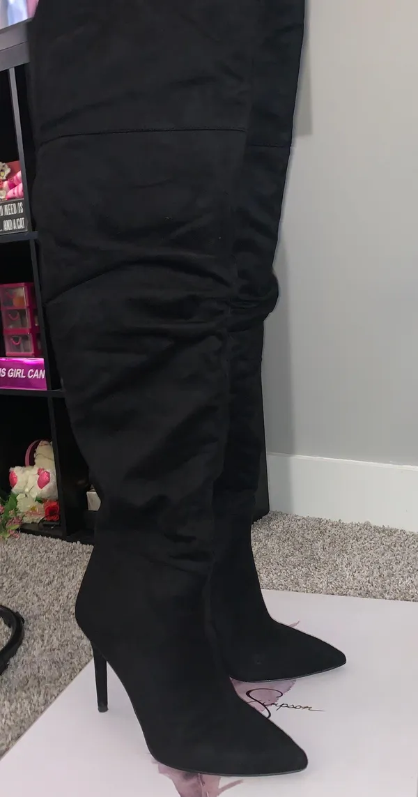 Jessica Simpson Black Boots - Image 3