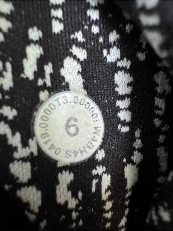 Lululemon Define Jacket Zip Front‎ Knotted Jacquard Black White Women’s size 6 - Image 12