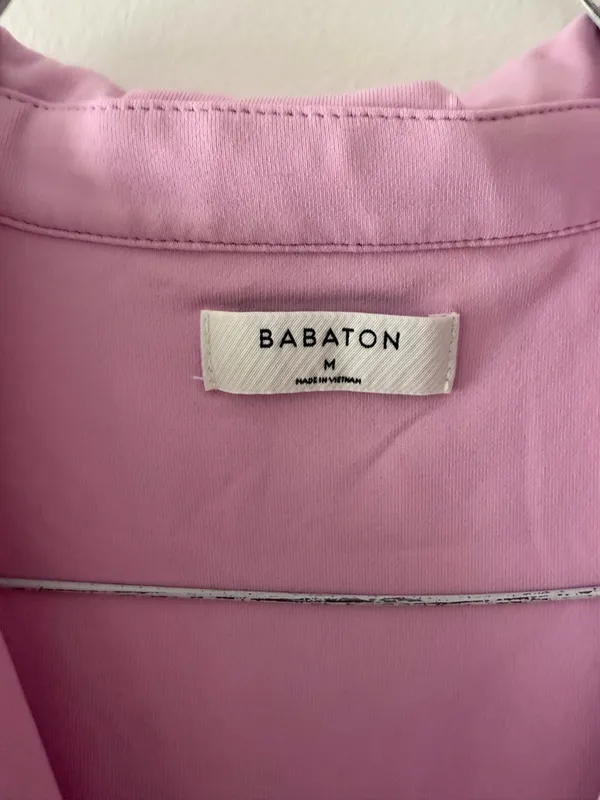 Aritzia Babaton Contour Polo Mini Dress in Lyrical Lilac Size Medium Tennis Prep - Image 4