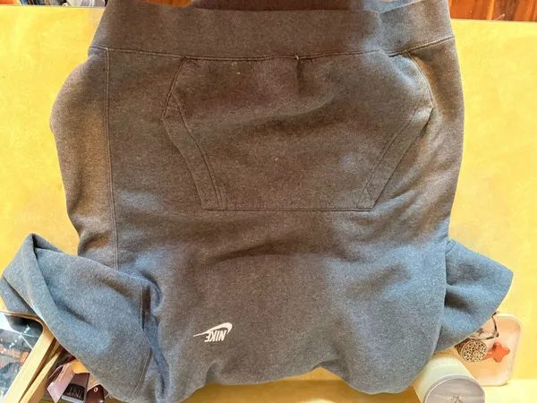 Grey Nike Hoodie Sweatshirt - Image 2