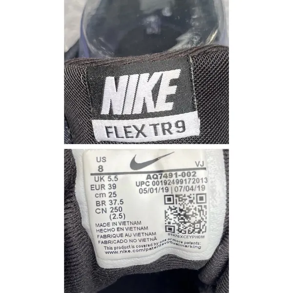 Nike Flex TR 9 Women’s Running Shoes Size 8 Black Anthracite Sneakers Gym - Image 8