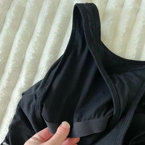 Fabletics Black Racerback Tank Top - Image 6