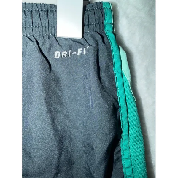 Nike Dri-FIT Running Shorts Womens Grey‎ Teal Mint Green Athletic Training 3in - Image 7