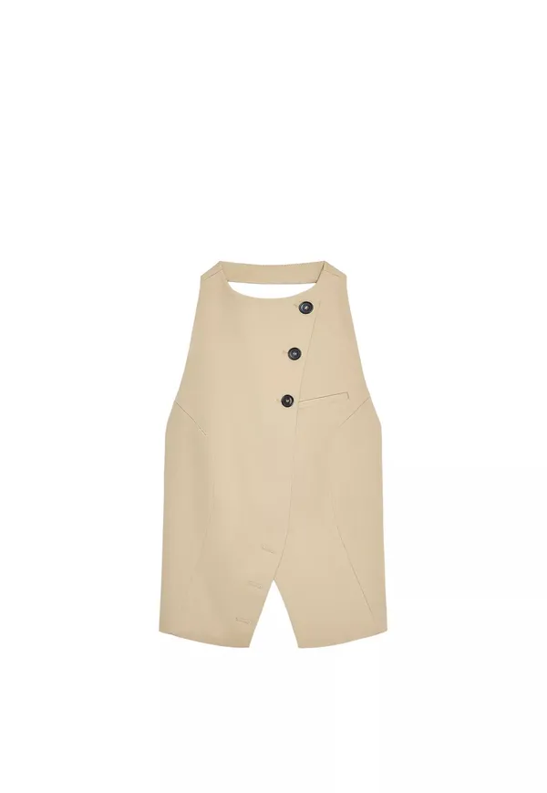 Zara Open Back Halter Top - Image 3