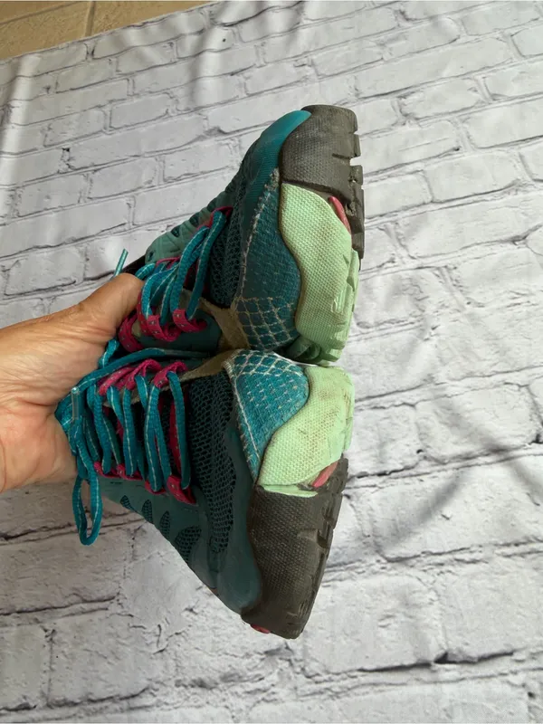 Merrell All Out Charge Trail Running Shoes 7.5 ALGIERS BLUE/ADVENTURINE Womens - Image 7