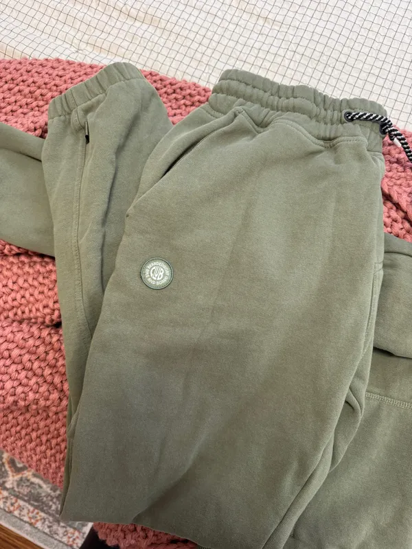 Bearded Goat Sweat Set, Olive, Size S - Image 4