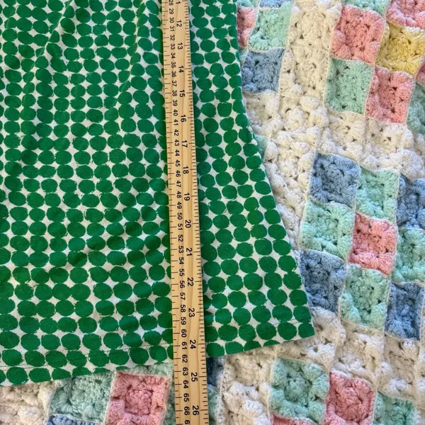 Banana Republic Vintage Y2K Green Polka Dot Asymmetric Top Women Size Small One - Image 6