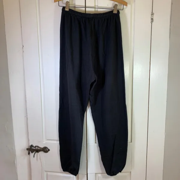 OFFLINE by Aerie Black High Waisted Jogger‎ Sweatpants XS Relaxed Fleece Lined - Image 2