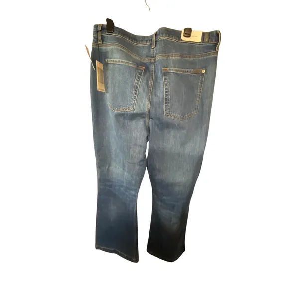 7 For All Mankind Women's Size 34 Ultra High Rise Dojo Jeans Flare Denim NWT - Image 4