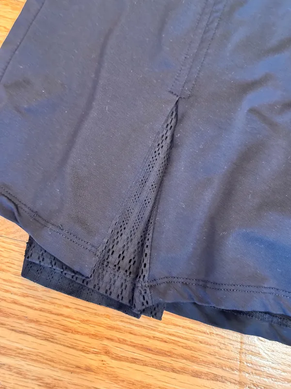 Fila Black Mesh Pleat Athletic Skort Tennis Pickle Ball S - Image 2
