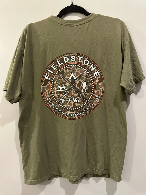 Comfort Colors Fieldstone Short Sleeve Pocket Tee - Image 2