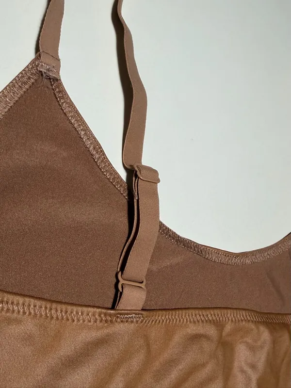 SKIMS Wet Jersey Scoop Bralette in Sienna - Size L - NWT - Image 5