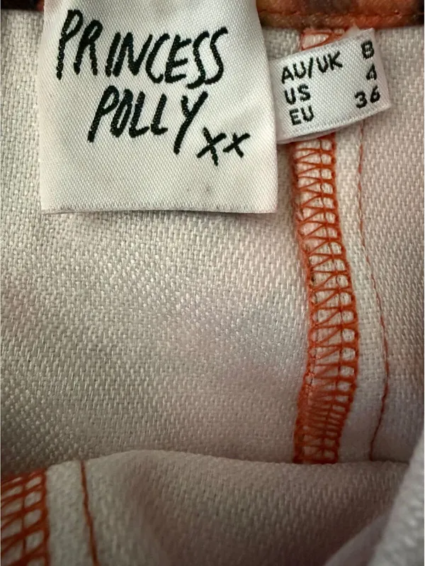 Princess Polly Cutout Mini Dress Size 4 Sleeveless Retro City Chic Punk Summer - Image 8