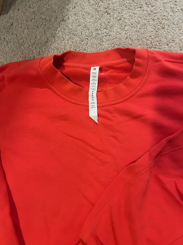 Lululemon Classic Crewneck Sweater - Red - Image 2