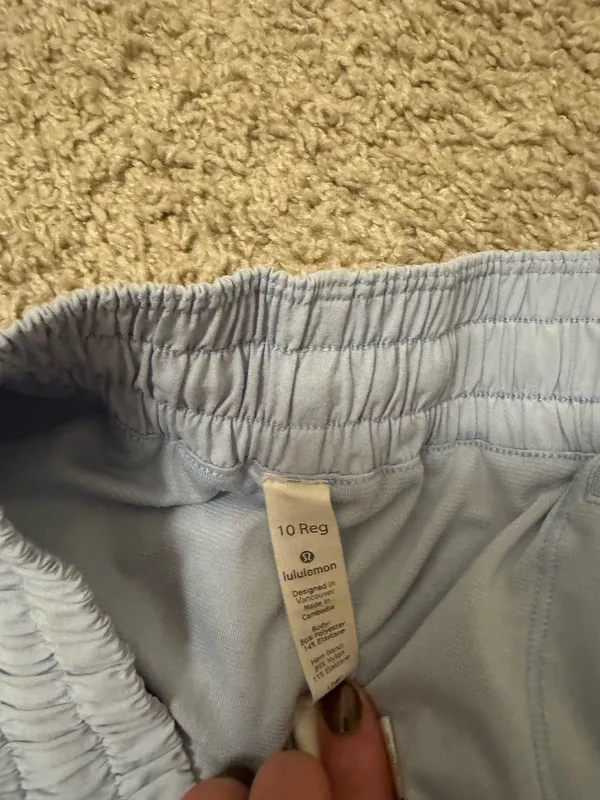 Blue Lululemon 2.5" Hotty Hot Shorts - Image 3