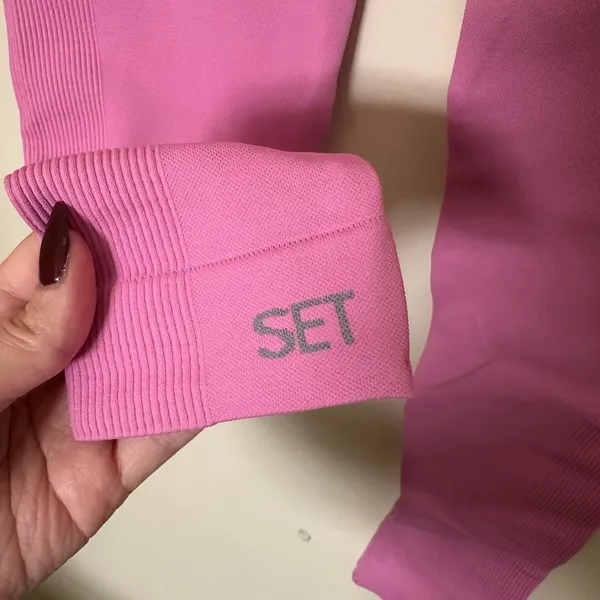 SET ACTIVE Sculptflex Pink Leggings - Image 5