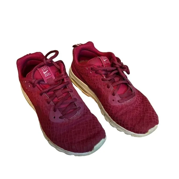 Nike Air Sneakers Women's Size 6.5 Magenta Pink White Tennis Shoes Athletic - Image 2