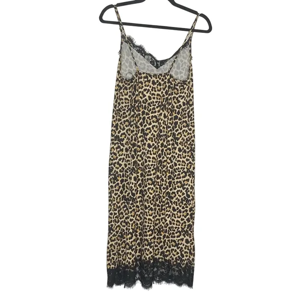 NWOT‎ Zara leopard lace camisole dress - Image 8