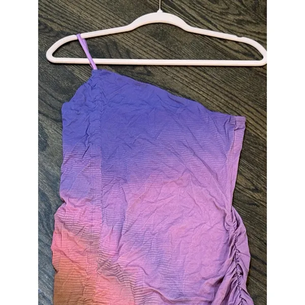 Paloma Wool Valie Lilac Mini Dress Size Large Sundress Bodycon - Image 4