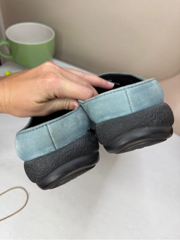 Dansko Glenna Nubuck Slip On Mule Clogs Size 40 - Image 9