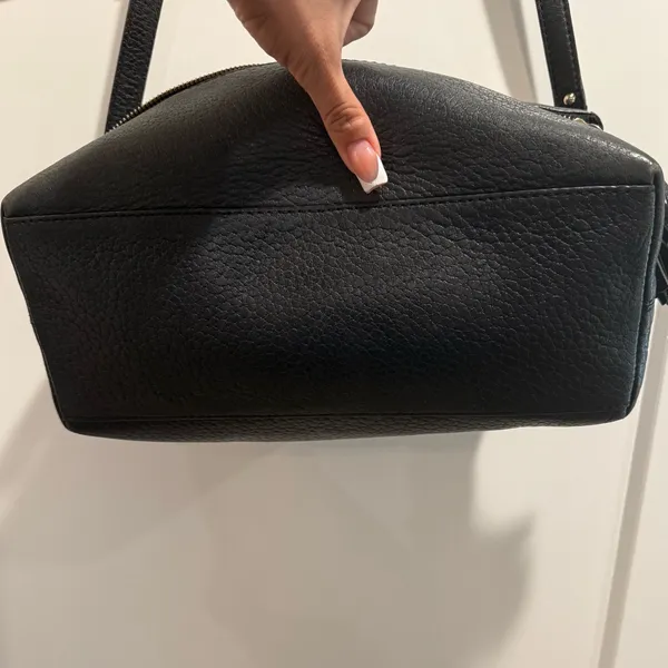 Kate Spade Large Maria Southport Avenue Black‎ Leather Cross Body - Image 7