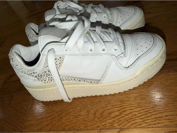 Size 6.5 US Women’s Adidas Forum Bold Crystal White Women - Image 10