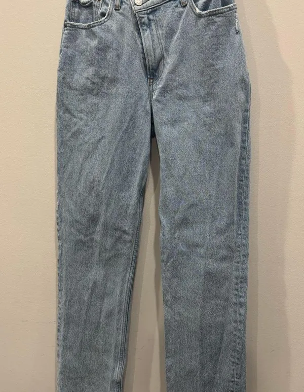 Abercrombie & Fitch Curve Love Ultra High Rise 90s Straight Jean Size 26 2L NWOT - Image 7