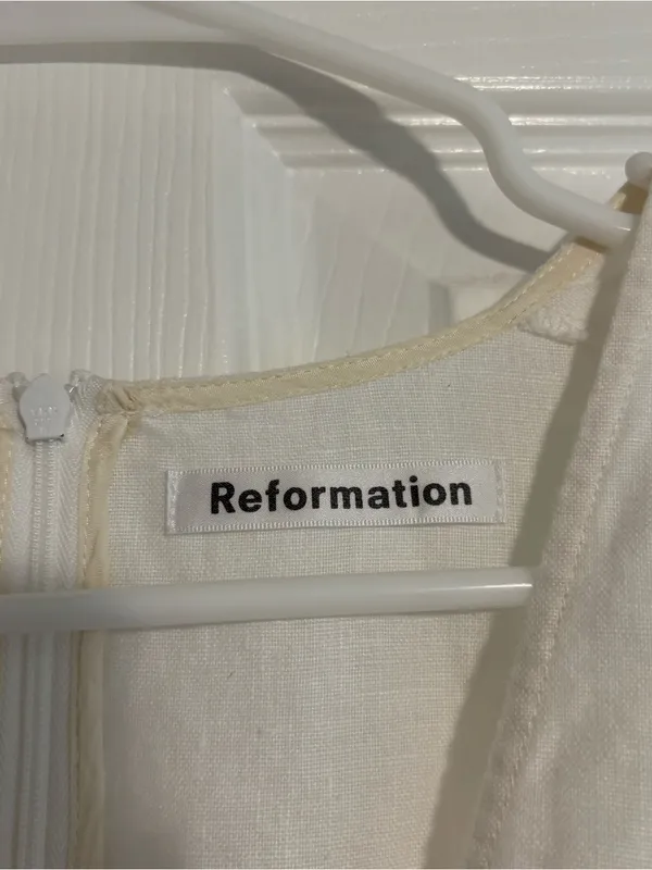 Reformation Simi Linen Dress - Image 2